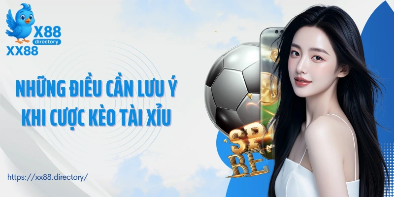 Những điều cần lưu ý khi cược kèo tài xỉu